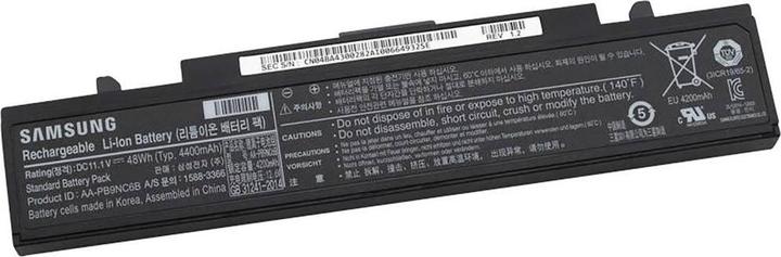 Actual product image Samsung BA43-00208A Notebook Battery (6 Cells, 4400 mAh)