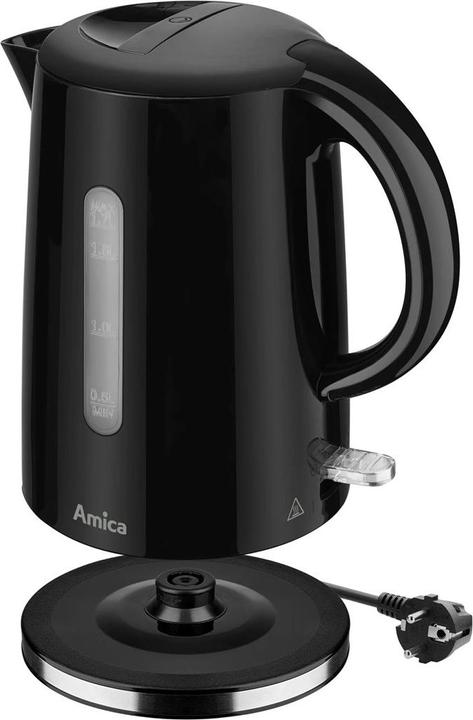 Produktbild Amica KF1001 elektrischer Wasserkocher 1 7 l 2200 W Weiss (1.70 l, EU-Stecker)