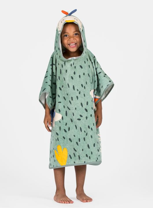 Immagine prodotto Nabaiji Bade-Poncho Baby - Papagei grün (95 C)