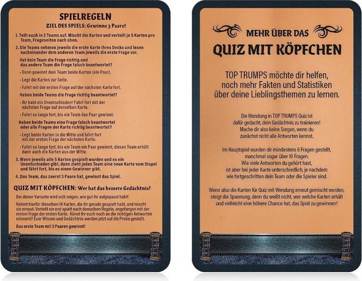 Image du produit Winning Moves Quiz Top Trumps - Quiz France (Allemand)