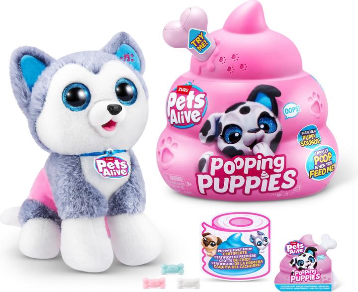 Produktbild Zuru Pets Alive-Pooping Puppies- Series 1 (28 cm)