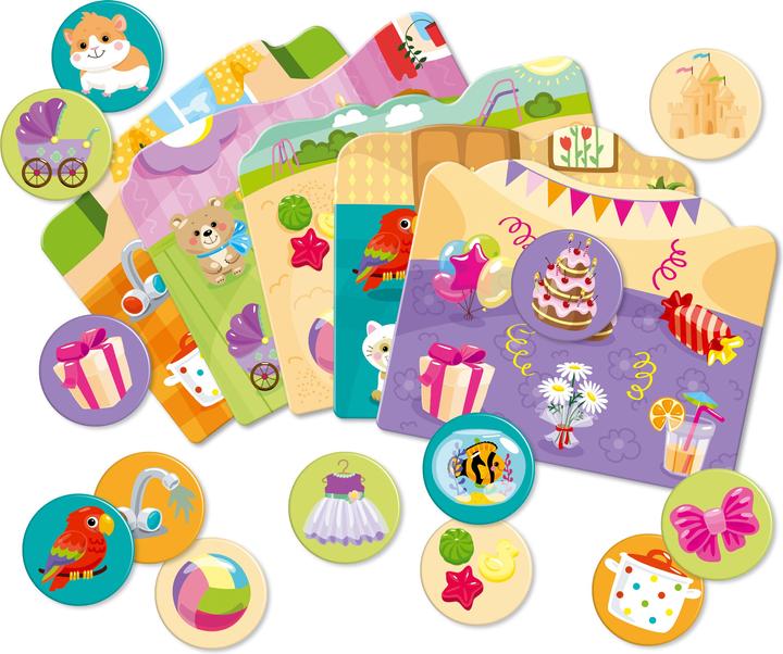 Produktbild Activity Board Lernspiele für Kinder, Familienspiel, Lotto, Kinderlotto - Wovon träumen Mädchen?