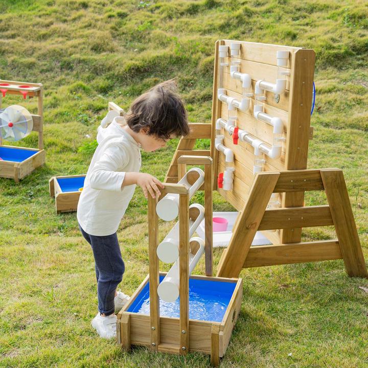 Produktbild Classic World Wassertisch aus Holz zum Auffangen von Tropfen