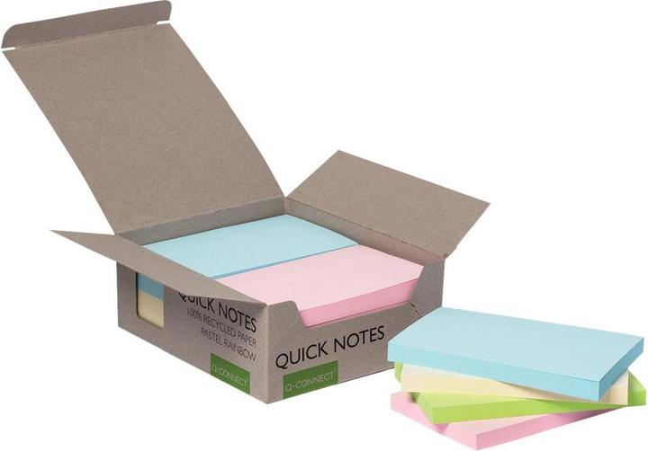 Q-Connect Sticky note pad recycling 76x127 mm (76 x 127 mm)