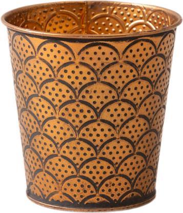 Produktbild Esmée Blumentopf / Übertopf Orient, Blech (11 cm)
