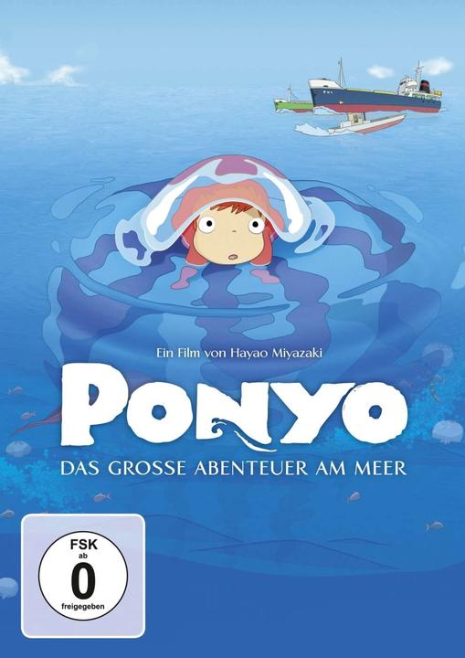 Produktbild Ponyo- Das grosse Abenteuer am Meer (DVD, 2008, Deutsch, Japanisch)