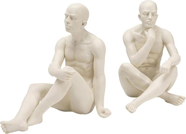 Actual product image Kare Design Buchstütze Meditating Man (2/Set)
