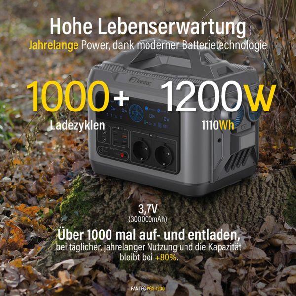 Immagine prodotto Fantec PGS-1200 (1110 Wh, 14 kg)