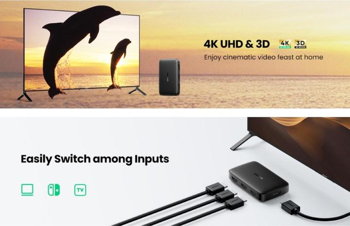 Produktbild Ugreen HDMI Switch