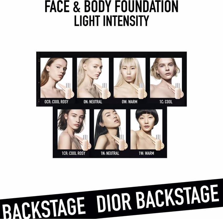 Actual product image Dior Backstage Fond de Teint Fluide Face / Body 0N (No. 0 - Neutral)