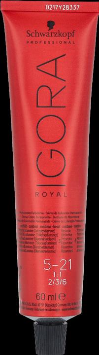 Produktbild Schwarzkopf Igora Royal - 5-21 Hellbraun Asch Cendré (Braun, Grau)