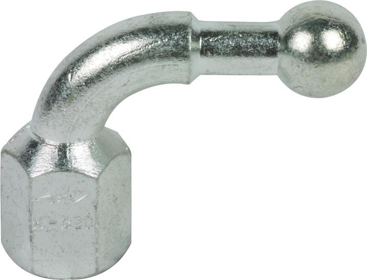 Image du produit Dehn KFP 25 W90 M12 Point fixe à rotule D 25mm coudé à 90° avec vis de blocage