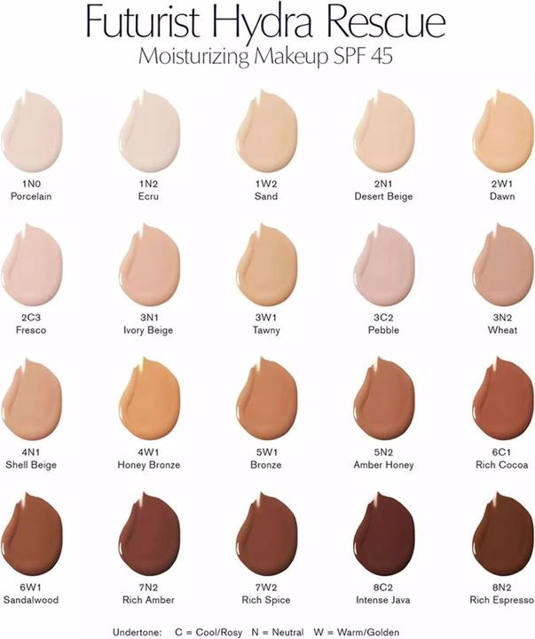 Actual product image Estée Lauder Futurist Hydra Rescue (No. 6W1 - Sandalwood)