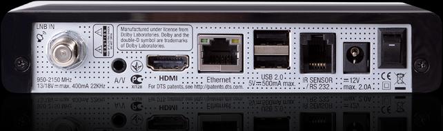 Actual product image Vu+ Zero (512 GB, DVB-S2, CI+ slot)