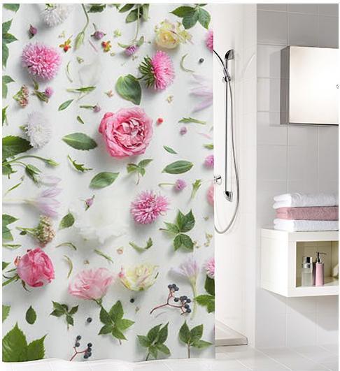 Produktbild Kleine Wolke Duschvorhang Rosalie (180 x 200 cm)