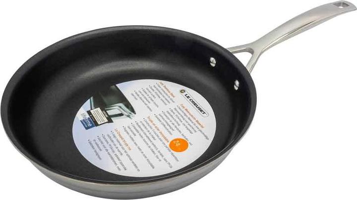 Immagine prodotto Le Creuset A 3 strati (24 cm, Padella per friggere, Acciaio inossidabile)