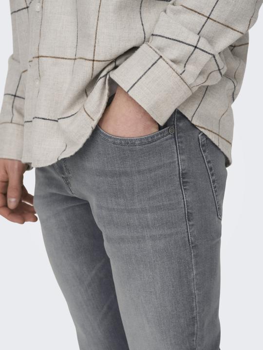 Actual product image Only & Sons Slim Fit Niedrige Taille Jeans Slim Fit Jeans (W36/L34)