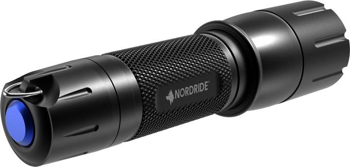 Produktbild Nordride Taschenlampe schwarz mit LED - 6 Funktion - 430 Lumen (3.70 cm, 430 lm)