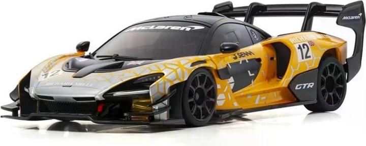 Actual product image Kyosho Mini-Z MR-03 McLaren Senna GTR, Orange RWD, 1:27, Readyset (RTR Ready-to-Run)