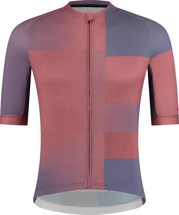 Shimano Men Veloce SS Jersey metallic maroon
