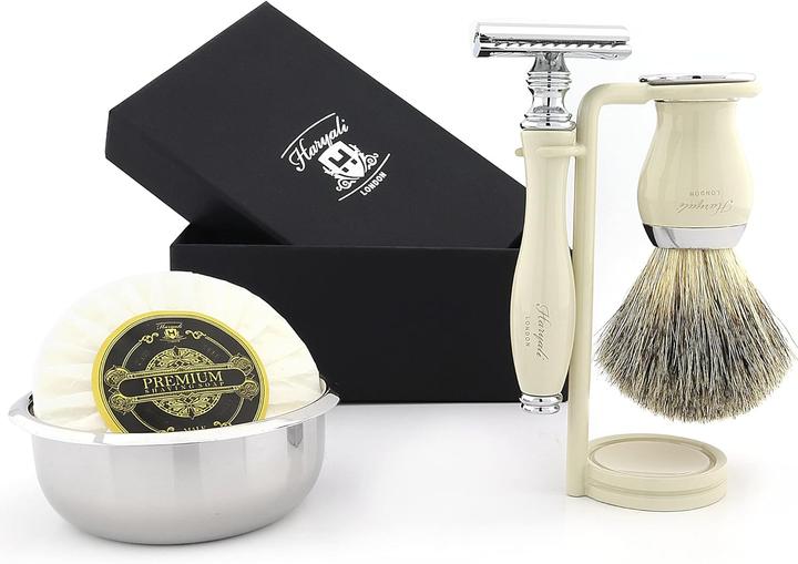 Haryali London 4-teiliges Rasierset