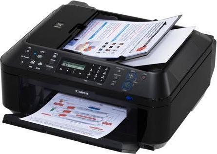 Productafbeelding Canon PIXMA MX410, All-in-One incl.Fax met ADF, LAN, WLAN (Inktpatroon, Kleur)