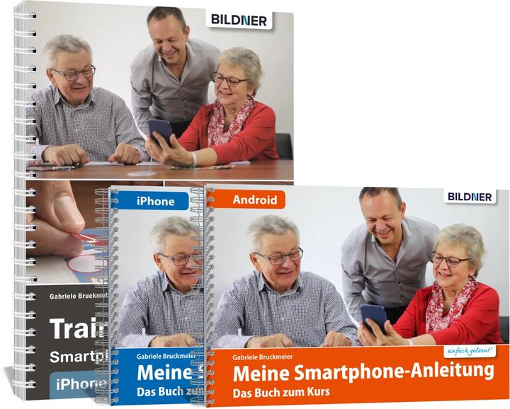 Produktbild Smartphonekurs für Senioren - Trainer-Starterpaket für Android und iOS (Deutsch, Gabriele Bruckmeier, 2024)