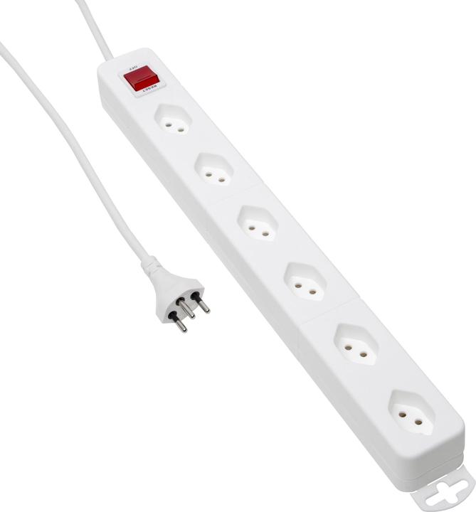 Produktbild Elektromaterial Steckdosenleiste (6 x, Typ 13, 1.50 m)
