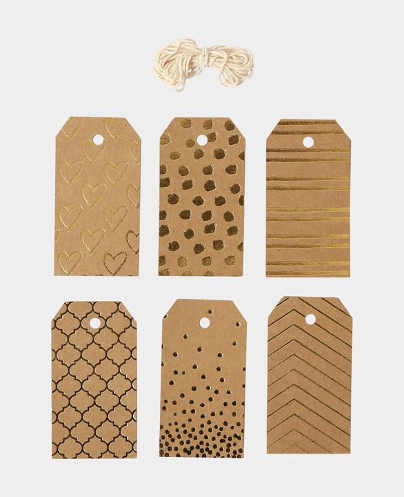 Actual product image I Am Creative Gift tags (Gift bag, 6 x)