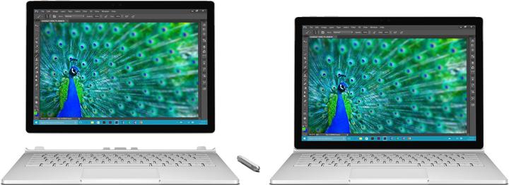 Actual product image Microsoft Surface Book, 512GB SSD (13.50", Intel Core i7-6600U, 16 GB, 512 GB)