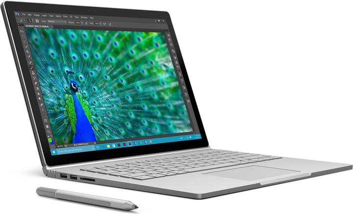 Actual product image Microsoft Surface Book, 512GB SSD (13.50", Intel Core i7-6600U, 16 GB, 512 GB)