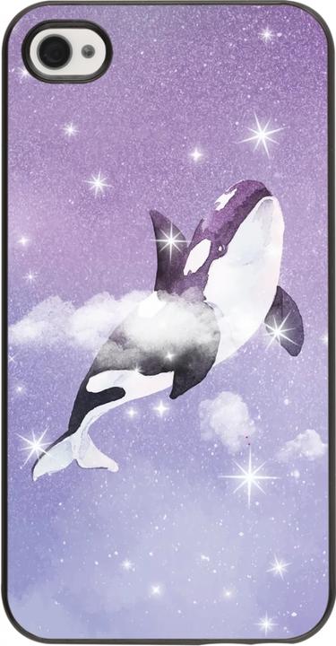 Produktbild PhoneLook Hülle Whale in sparking stars (Apple iPhone 4)