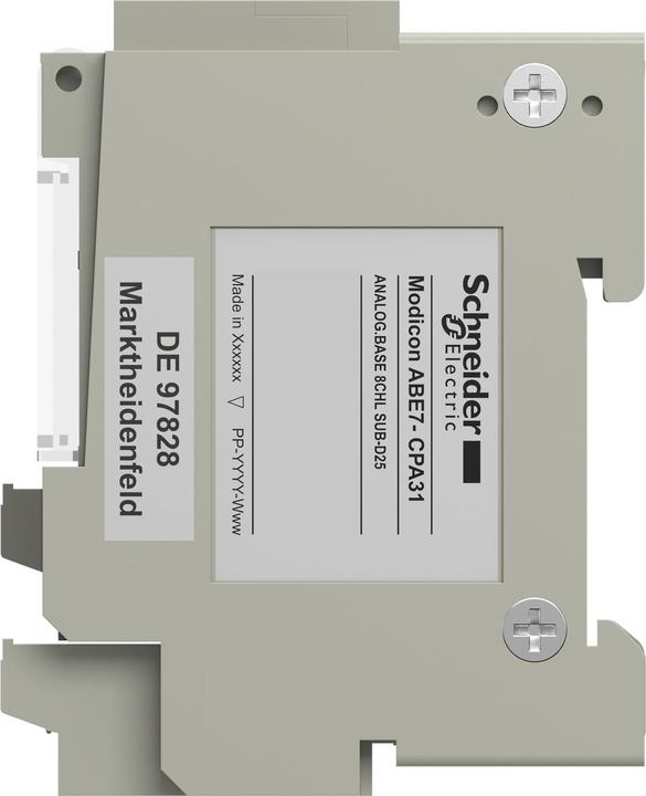 Image du produit Schneider Electric EMB.ANALOG. 8V SUB-D25PTS (Plinthe)