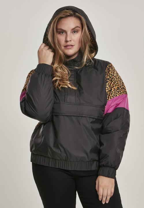 Actual product image Urban Classics Ladies AOP Mixed Pull Over Jacket (XS)