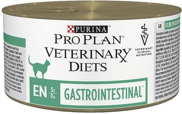 Image du produit Purina Pro Plan Vet Feline Veterinary Diets EN Gastrointestinal - Nourriture humide pour chats - 195g (Adulte, 195 g)