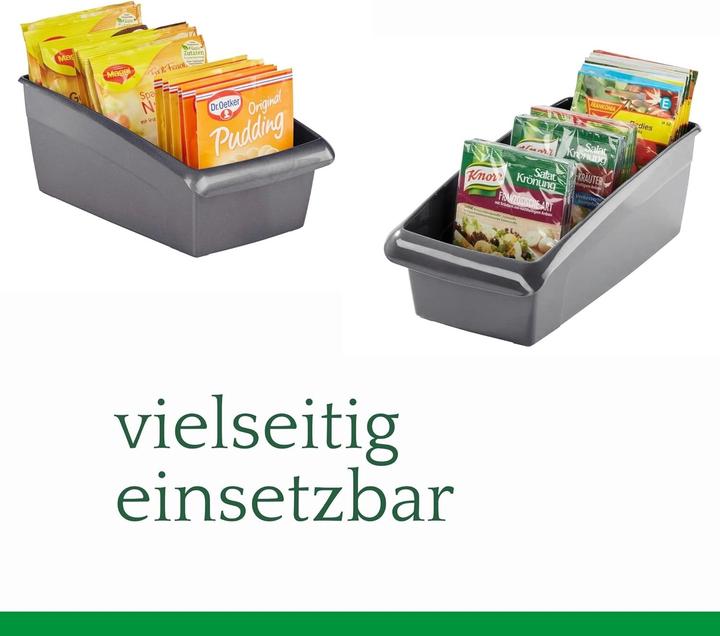 Image du produit Novaliv Boîte à soupe petit tiroir Organisateur de cuisine - 25 x 12 cm BLANC Boîte à épices - -