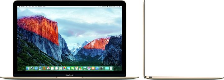 Image du produit Apple MacBook or (12", Intel Core M3, 8 Go, 256 Go, CH)