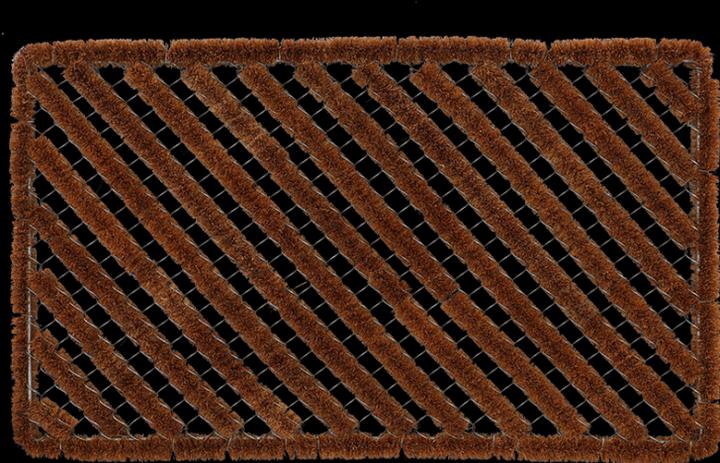 Produktbild Esschert Design Fussmatte Spiral und Kokos L 75 cm x 45 cm (75 x 45 cm)
