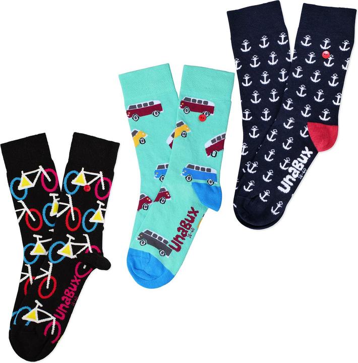 Unabux Freizeitsocken Mix (36 - 40)