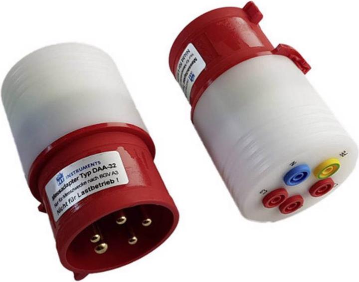 Produktbild HT Instruments Messadapter CEE 32A (CEE 5 Pol Stecker mit Anschlussbuchsen) (Messleitung)