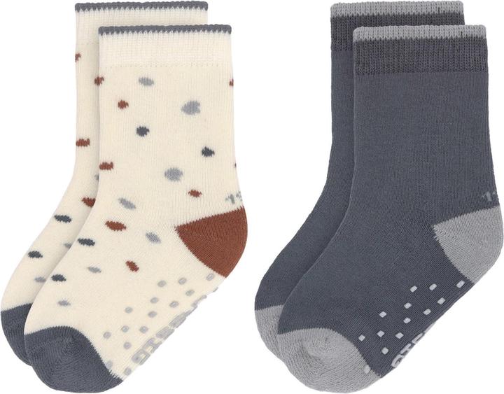 Lässig Anti Slip Söckchen GOTS (2er Pack, 27 - 30)
