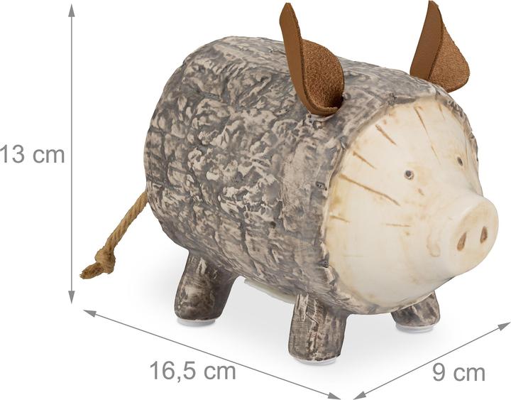 Actual product image Relaxdays Piggybank
