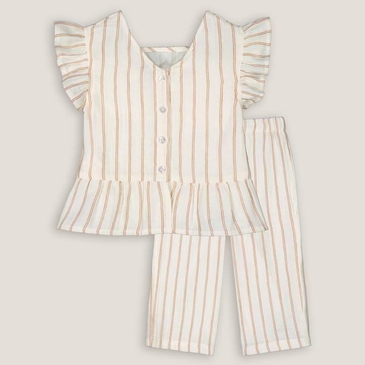 Actual product image La Redoute Collections Blouse and trousers set (86)