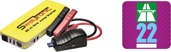 Swaytronic All in One Jump Starter 2.0 (600 A, 18000 mAh)