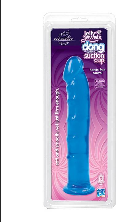 Immagine prodotto Doc Johnson Jelly Jewels - Dong con ventosa Sapphire