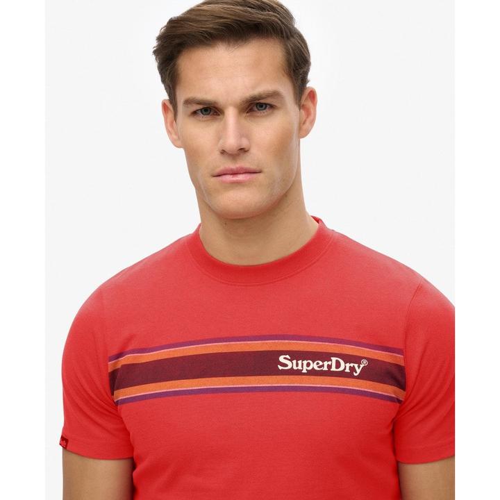 Produktbild Superdry Lässiges Venue T-Shirt mit Streifen und Logo (S)