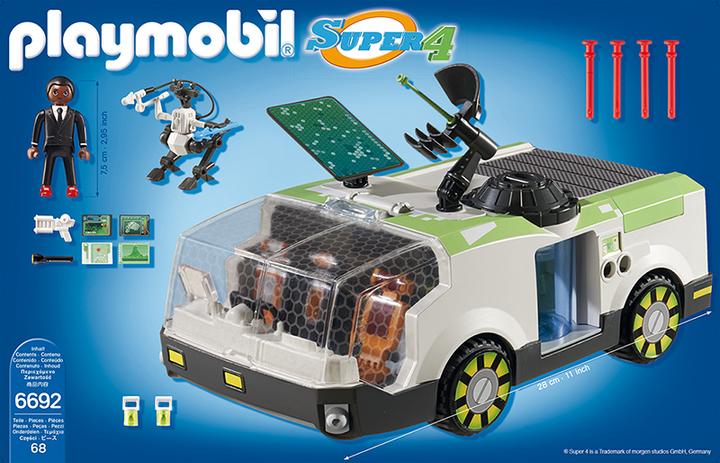 Produktbild Playmobil Techno Chameleon mit Agent Gene (6692)