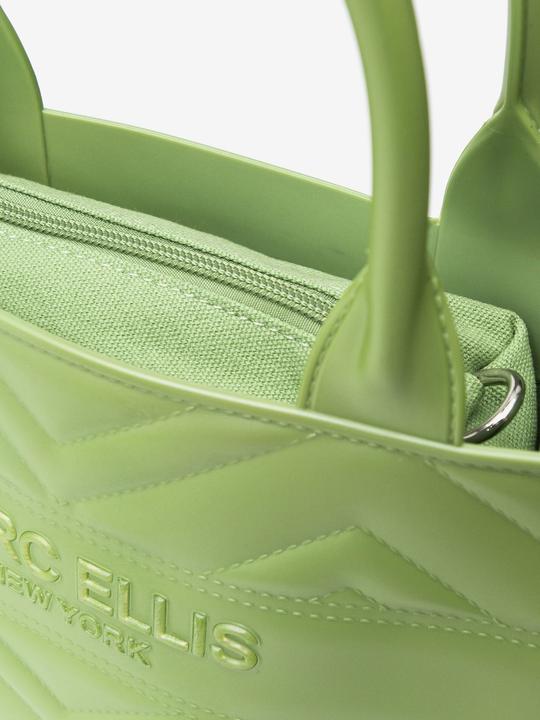 Actual product image Marc Ellis Damen Handtasche - Modell Novara Ultra - 100% Gummi - 29.5 X 22.0 X 9.0 Cm