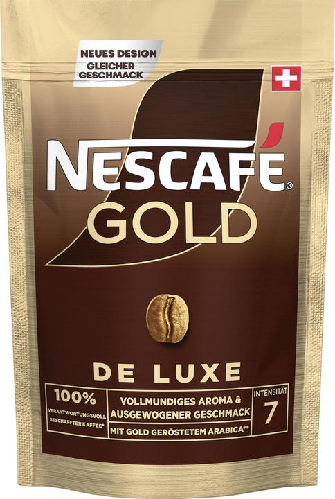 Nescafé Gold De Luxe löslicher Kaffee Beutel (180 g)