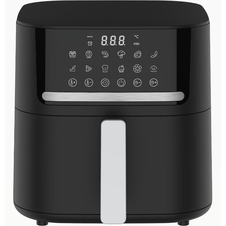 Actual product image Casativo Heissluftfritteuse mit 11 Koch-Programmen, 6,5 l, inkl. Silikonform, 1600 Watt